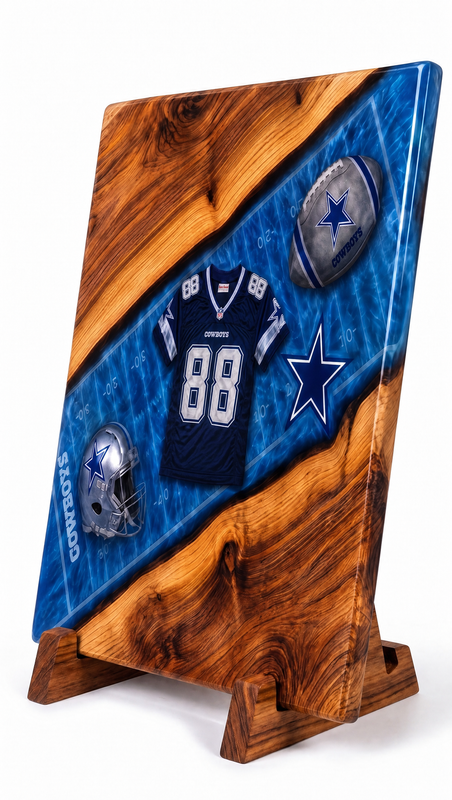 Handmade NFL Cutting board