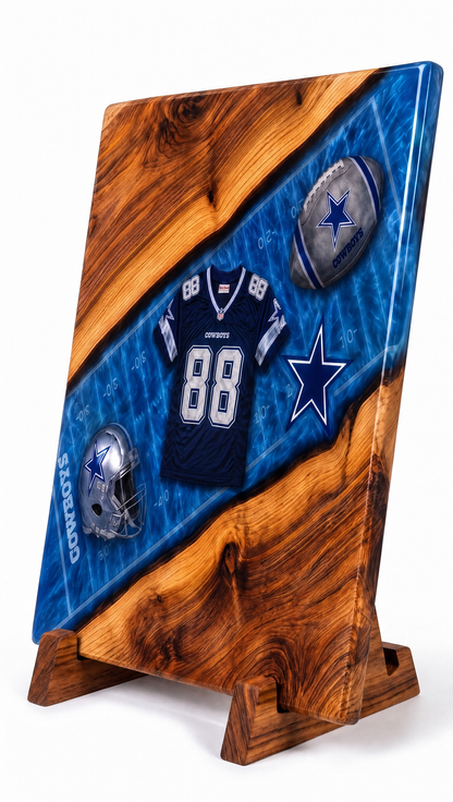 Handmade NFL Cutting board