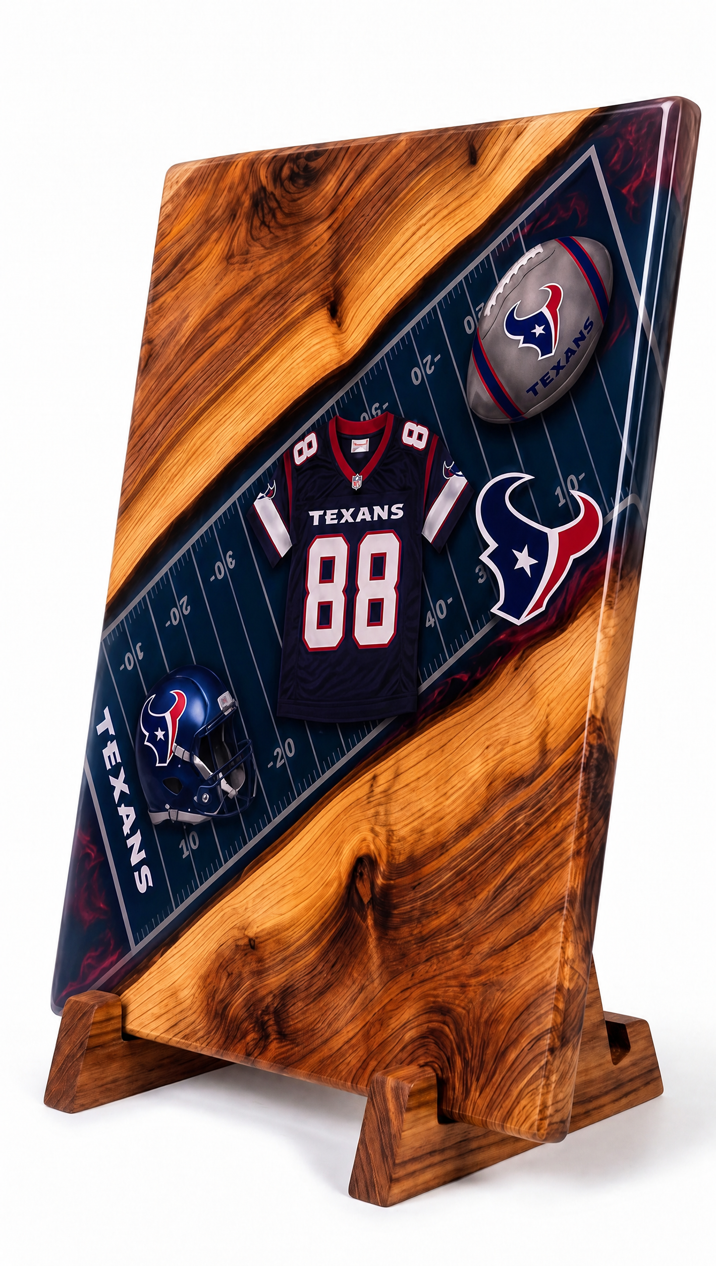 Handmade NFL Cutting board