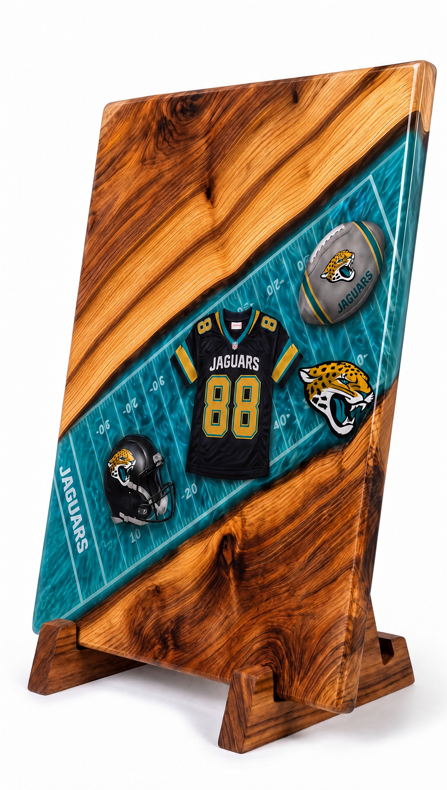 Handmade NFL Cutting board