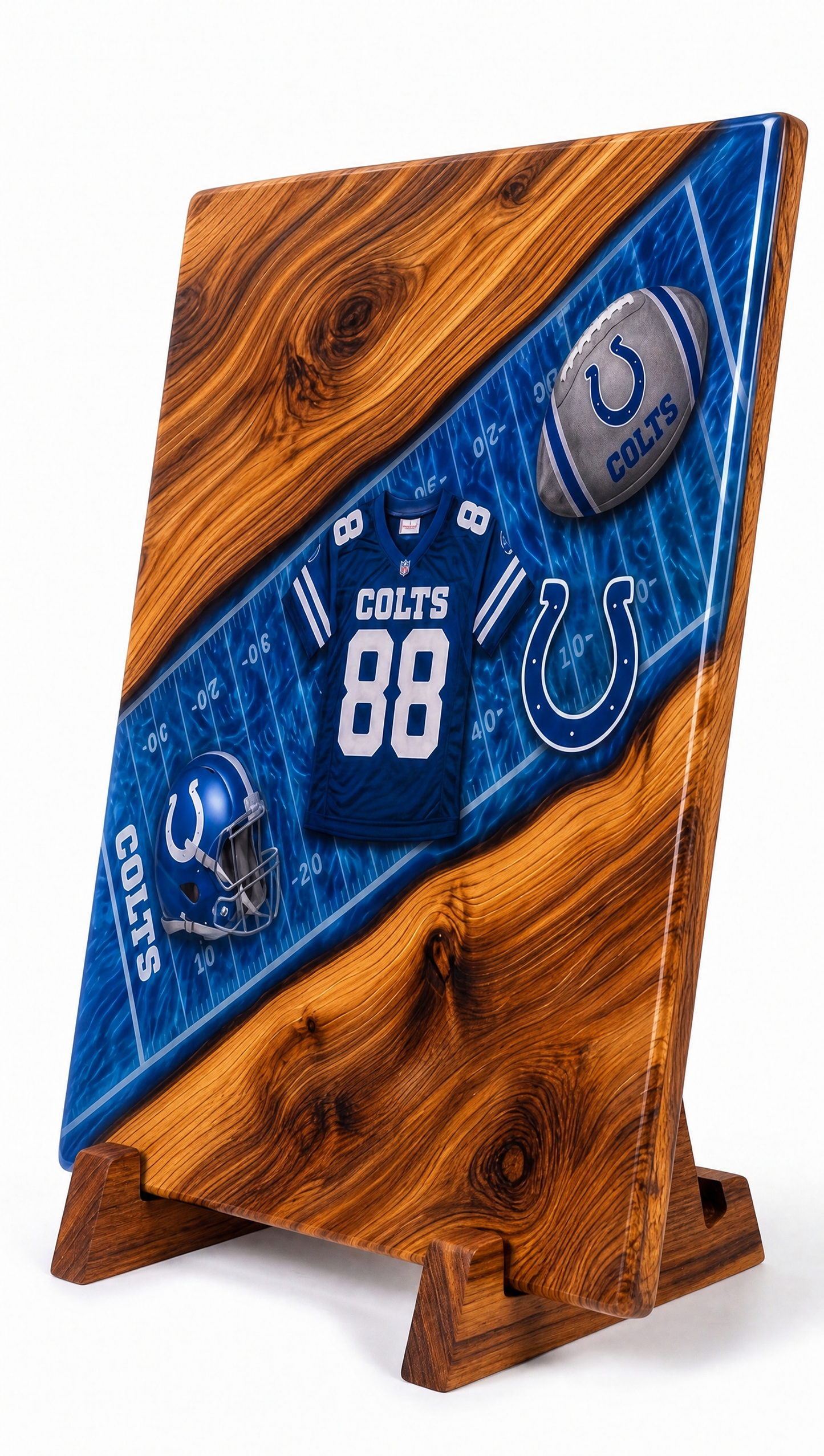 Handmade NFL Cutting board