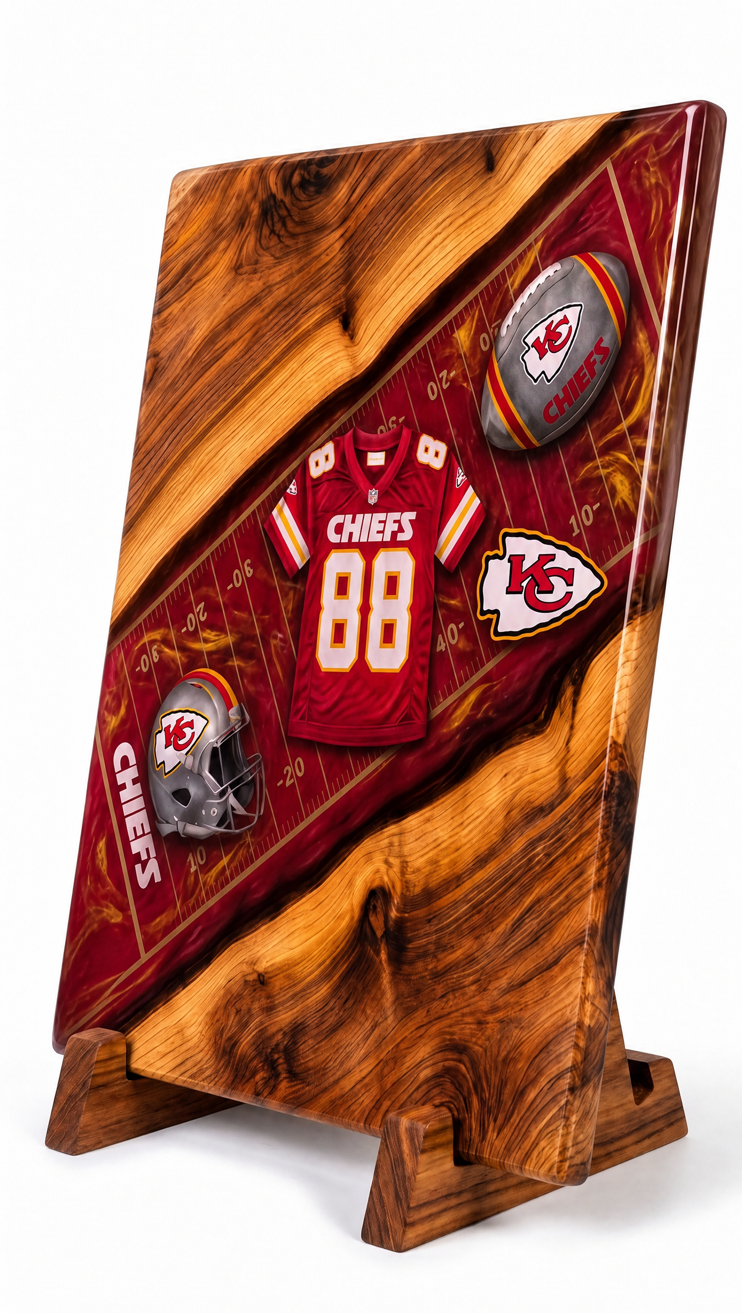 Handmade NFL Cutting board