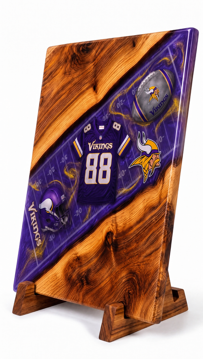 Handmade NFL Cutting board