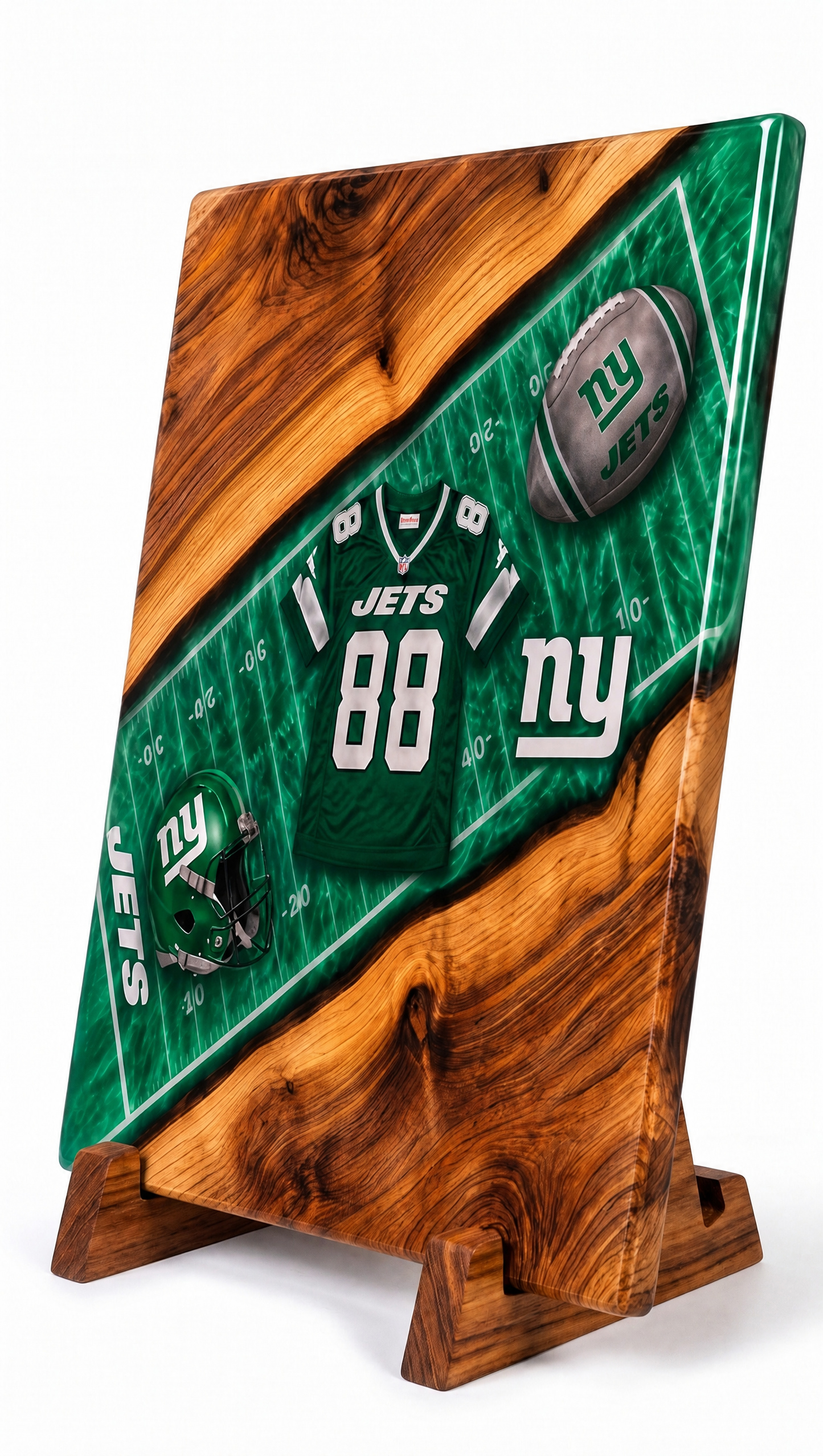 Handmade NFL Cutting board
