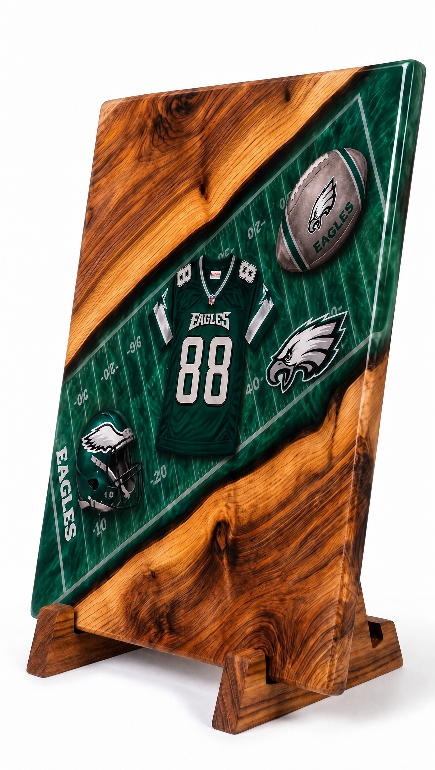 Handmade NFL Cutting board