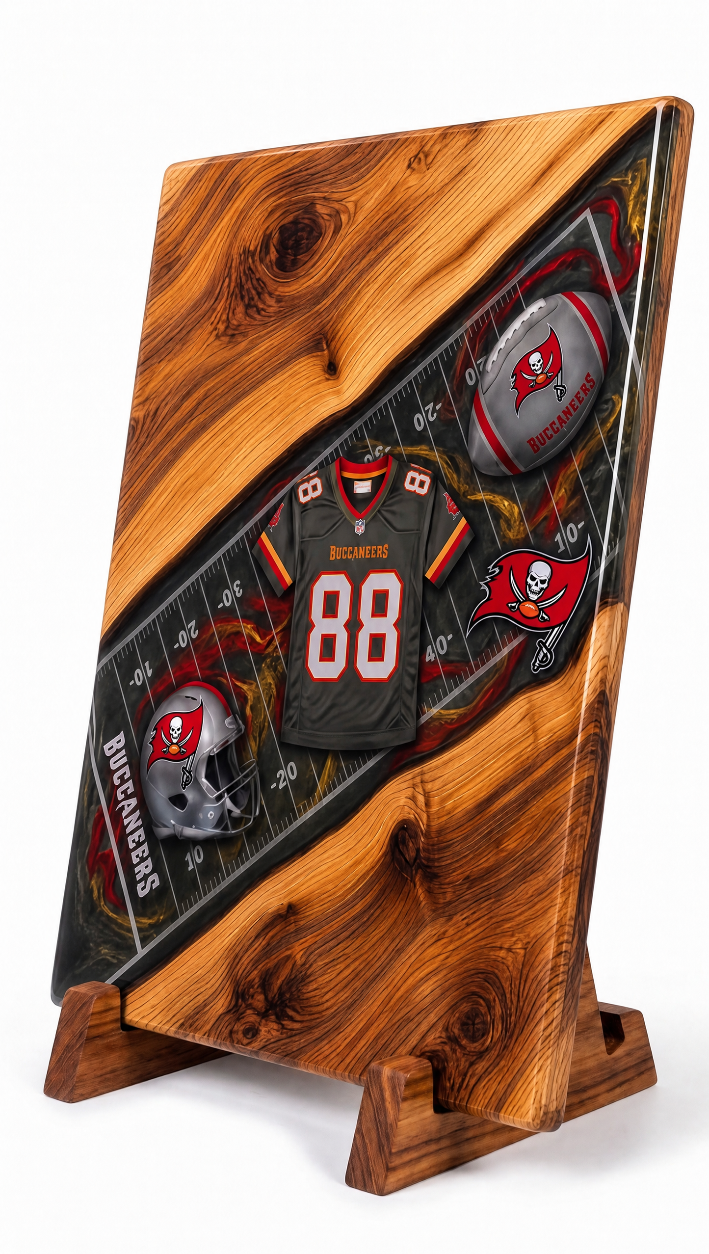 Handmade NFL Cutting board