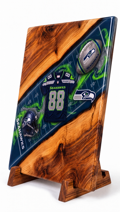 Handmade NFL Cutting board