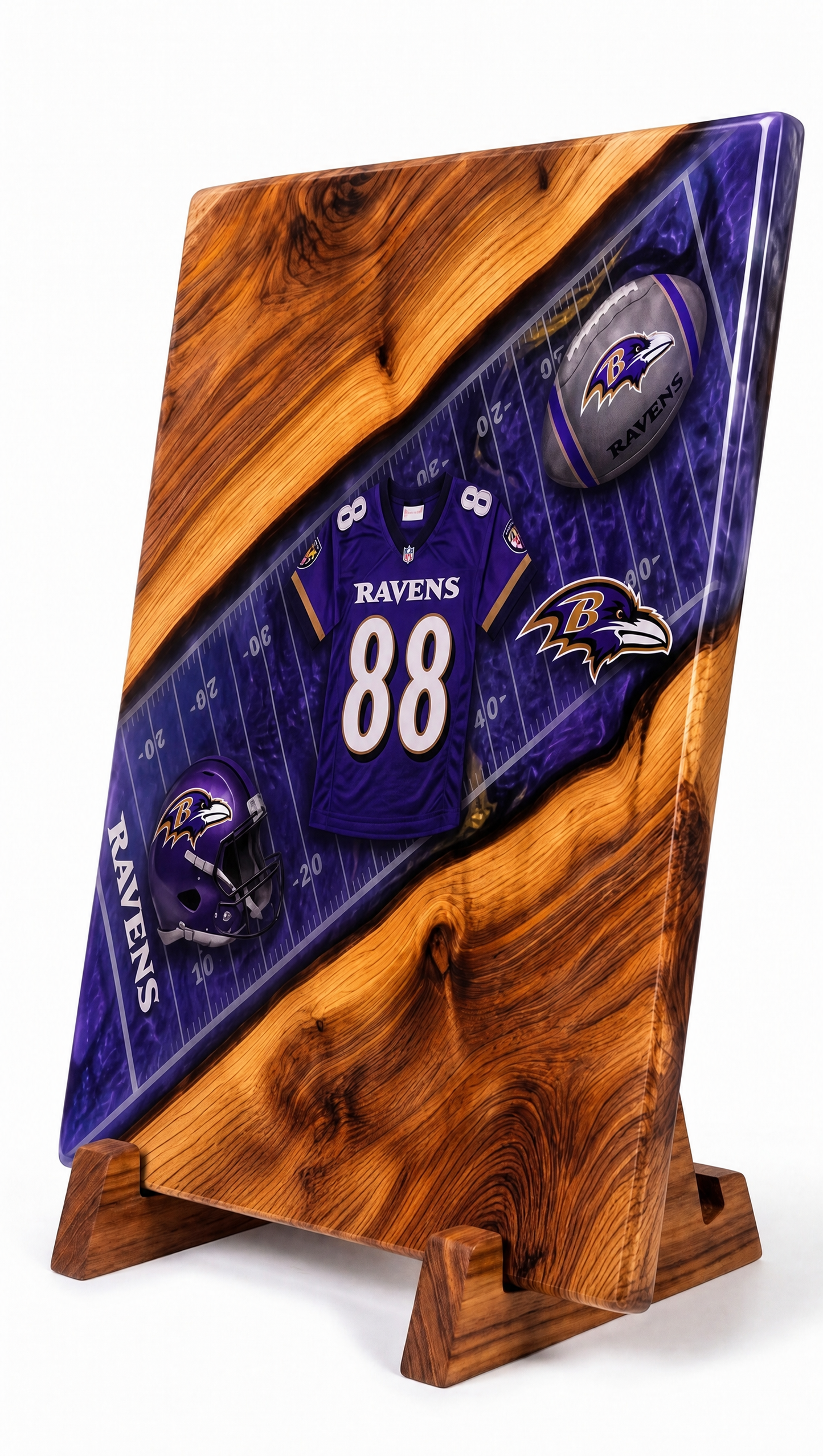 Handmade NFL Cutting board
