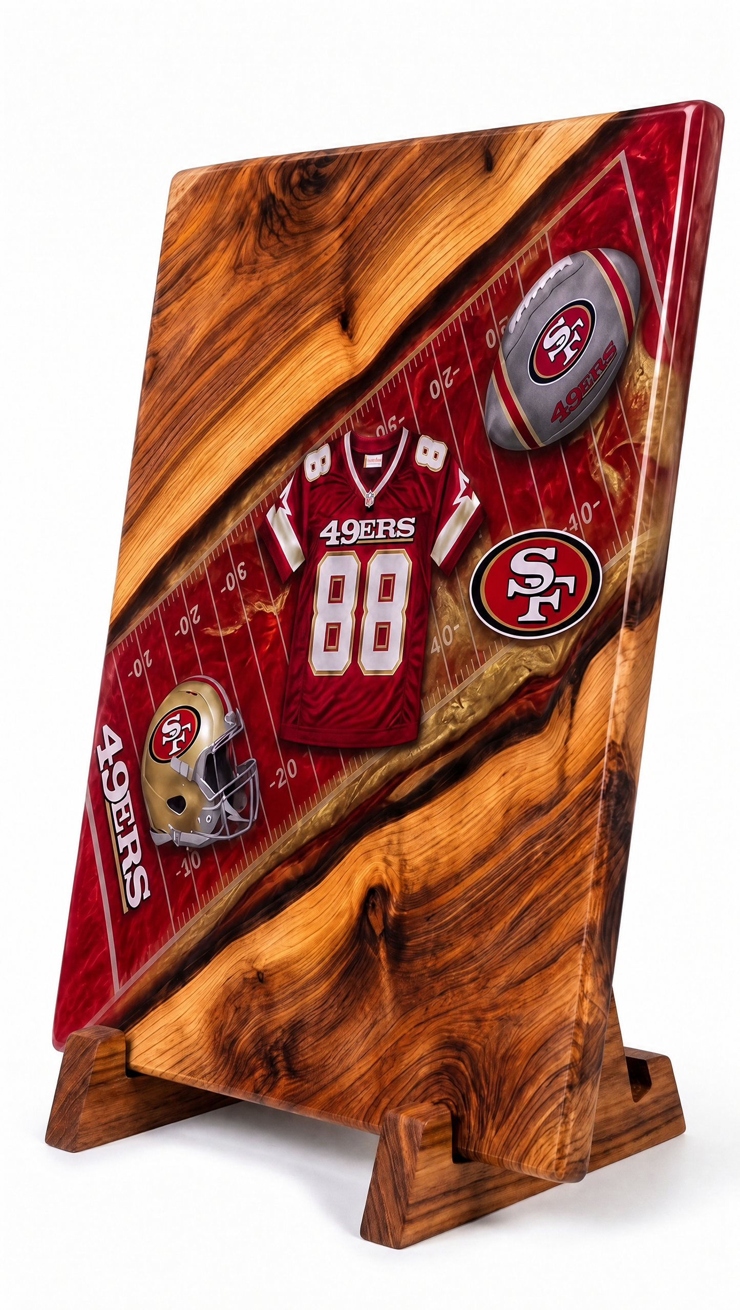 Handmade NFL Cutting board