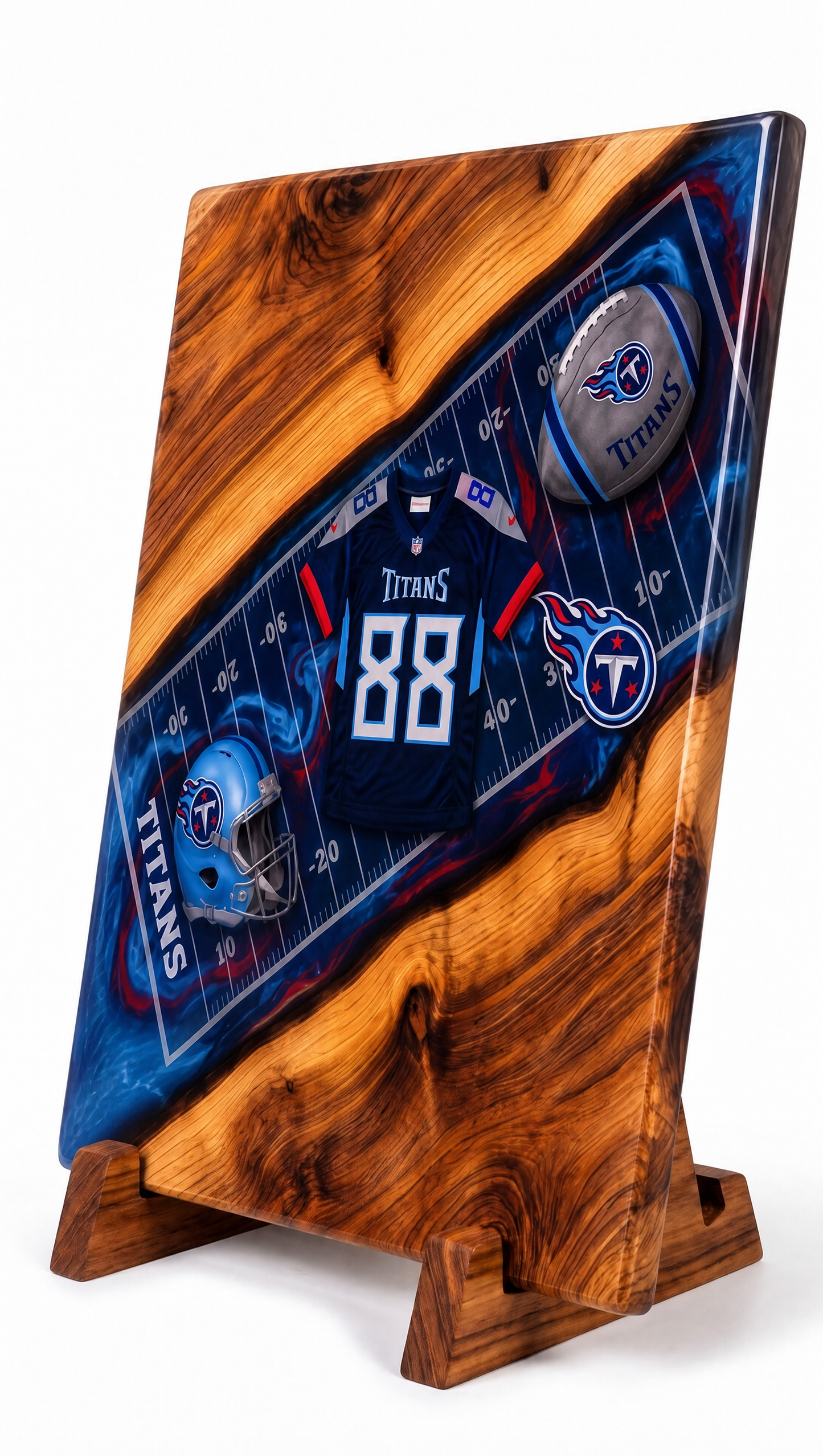 Handmade NFL Cutting board
