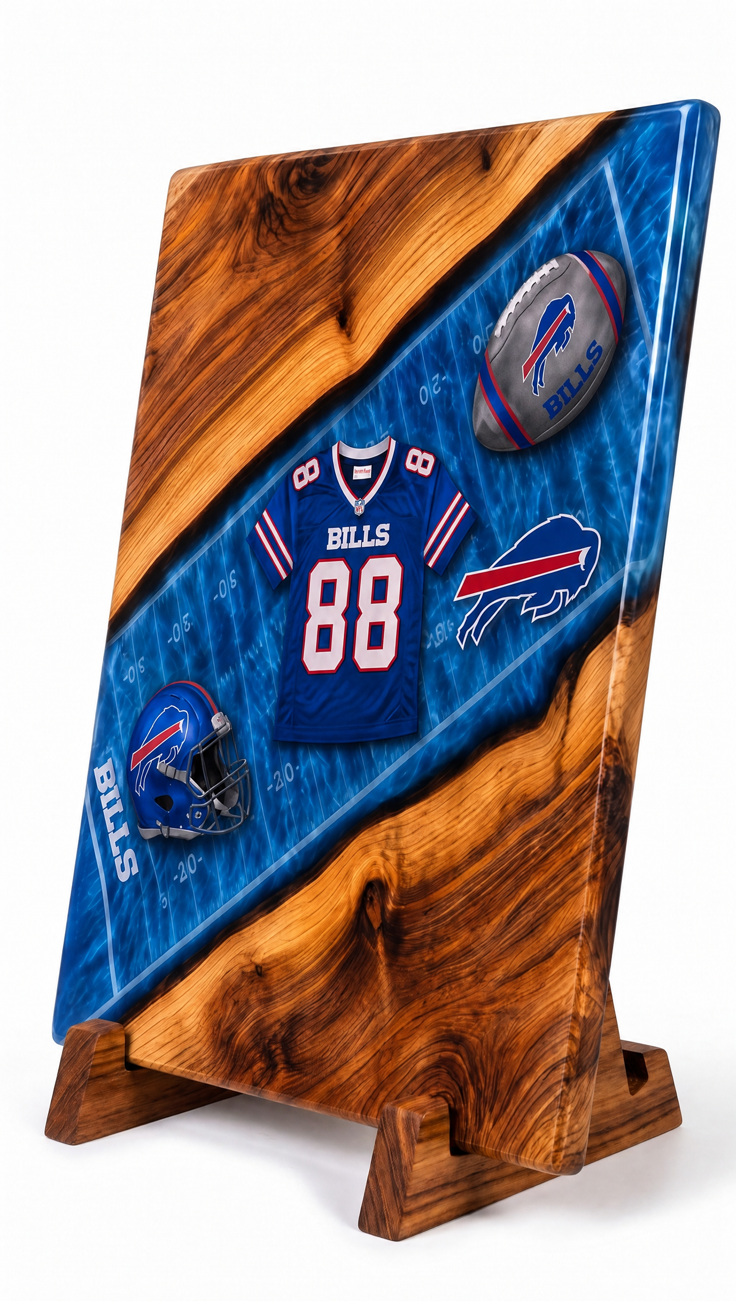 Handmade NFL Cutting board