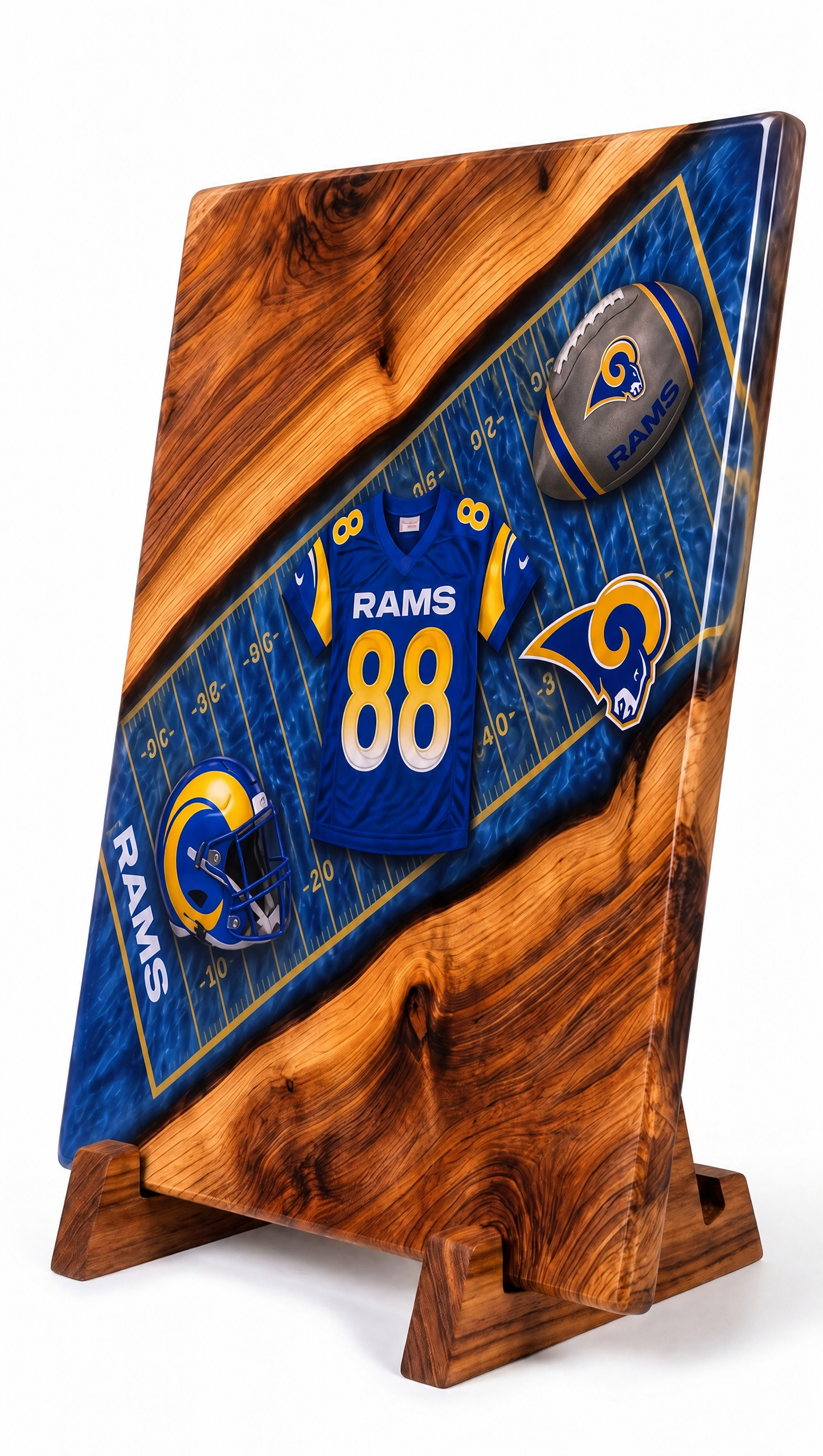Handmade NFL Cutting board