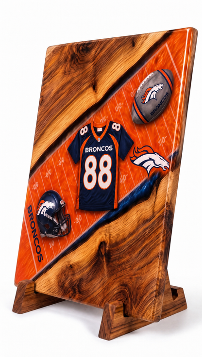 Handmade NFL Cutting board