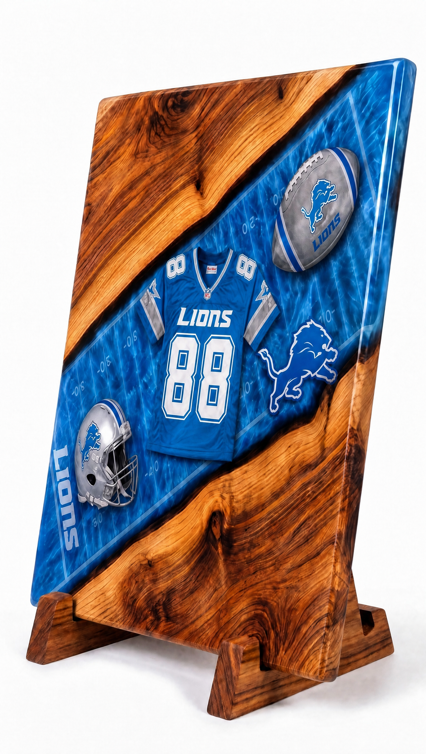 Handmade NFL Cutting board