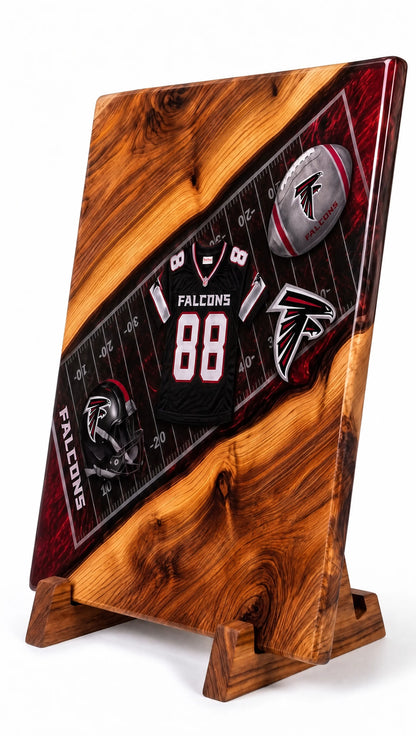 Handmade NFL Cutting board
